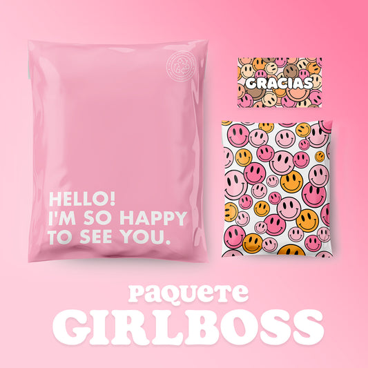 Paquete Girlboss Smiley Face